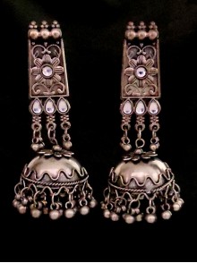 Oxidised Earrings